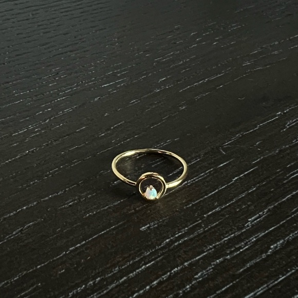 The 2Bandits: Opal Gold Filled Ring - Picture 4 of 5
